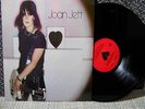 Joan Jett ex / m-  1st press red label LP Bad Reputation - no print on cover