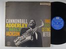 CANNONBALL ADDERLEY M JACKSON Things Are Getting.. MONO LP RIVERSIDE 12286 DG M-