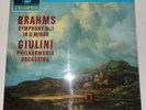 BRAHMS Symphony No 1 in C Mnr GUILINI UK Columbia SAX 2420 lp Test Pressing VG++