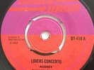 AUDREY Lovers Concerto HERBIE GREY RUDIES Along Came Roy DOWNTOWN DT418 1969 VG+