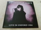 THE SISTERS OF MERCY -  live in oxford 198  -  LP- blue vinyl