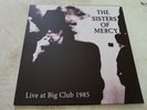 THE SISTERS OF MERCY - live at the big club  -  LP - red vinyl