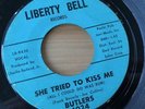 BUTLERS She Tried To Kiss Me b/w Sun's Message 45 Original VG+ Northern Soul