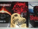 SIGNED posters Sevendust Dimmu Borgir Carnifex Kittie Slipknot Ministry