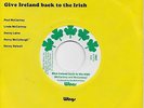 PAUL McCARTNEY  Give Ireland Back To The Irish  rare 45 with PicSleeve   BEATLES
