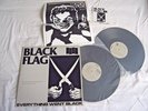 BLACK FLAG - Everything Went Black -1990 USA SST Vinyl 2-LP +STICKER +POSTER NM