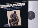 * SAGA STXID 5386 STEREO UK * NM * JANOS STARKER - KODALY SOLO CELLO SONATA