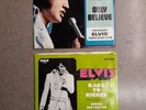 ELVIS PROMO 45 • ONLY BELIEVE • RAGS TO RICHES •W/ PICTURE SLEEVE • YELLOW LABEL