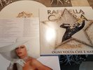 RAFFAELLA CARRA LP WHITE SIGNED OGNI VOLTA CHE E NATALE CARRÀ RAFAELLA RAFFAELA