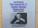 B552 RACHMANINOFF PLAYS RACHMANINOFF PIANO CONCERTOS 1 - 4 RCA 3 x LP