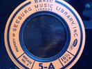 1960 Seeburg 1000 Background Music 16 RPM Records Basic Library