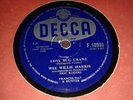 WEE WILLIE HARRIS : LOVE BUG CRAWL  /  ROSIE LEE.  UK.78 rpm (1958)