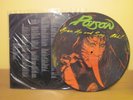 POISON - OPEN UP AND SAY.....AHH   VINYL LP PICTURE DISC RECORD