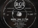 ELVIS PRESLEY - DONCHA' THINK ITS TIME - 78 RPM - SOUTH AFRICA- EXC CONDITION