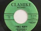 JUNE BATEMAN I don't wanta Mod Soul RnB Single (Clamike) *HEAR