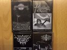 4xBlack Metal Demo Tapes-Goatmoon Black Metal Marduk Moonblood Satanic Warmaster