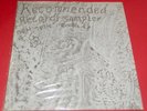 The Recommended Records Sampler   -- LP / Rock Indie