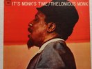 THELONIOUS MONK / IT'S MONK'S TIME / COLUMBIA STEREO 2 EYE LP EX