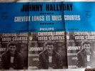 JOHNNY HALLIDAY:  VINTAGE STORE DISPLAY-NEW RECORD-PHILIPS SPAIN