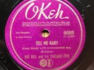 GUITAR BLUES: BIG BILL BROONZY - ’TELL ME BABY/ I FEEL SO GOOD’ OKEH 78 E+