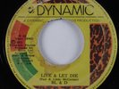Reggae 45 BL & D Live & Let Die DYNAMIC HEAR
