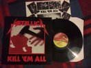 Metallica: Kill ‘Em All LP. MFN 7. No barcode. Inner sleeve. Thrash Metal Slayer
