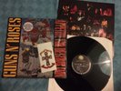Guns N Roses: Appetite For Destruction LP. 1987 UK press with sticker
