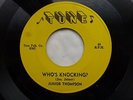 JUNIOR THOMPSON 45 'WHO'S KNOCKING? USA TUNE KILLER 1956 ROCKABILLY 1950S 2ND ++