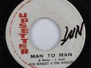 Reggae 45 BOB MARLEY & THE WAILERS/UPSETTERS Man To Man UPSETTER HEAR
