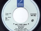 RUSH Not Fade Away / You Can't Fight It (MOON RECORDS MN-001) RARE ORIGINAL MINT