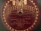 Jack Kelly & South Memphis Jug Band Highway No 61 Blues 78 rpm Conqueror E