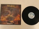 JUDAS PRIEST SAD WINGS OF DESTINY 1ST PRESS 1976 UK VINYL LP HEAVY METAL EX COPY