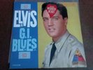 ELVIS PRESLEY GI BLUES LP LPM-2256 WITH WOODEN HEART STICKER ON JACKET. VG+
