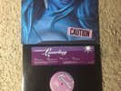 SEALED LP MARIAH CAREY B&N NEW Blue Vinyl  Download w/ 12”  LOVERBOY SINGLE vg+