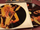 METALLICA MOLTEN ROCK PICTURE DISCS 1 AND 2 BOTH LOOK VG+ CHICAGO 1986 DEMO