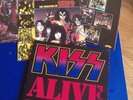 KISS ALIVE II, Vinyl Record LP 1977 2 Albums, Booklet Incl. Records VG Condition