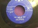 Carl Sauceman & The Green Valley Boys  You Can't Be True