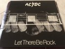 AC/DC Let There Be Rock Aussie LP Blue/Yellow Vinyl Record 1977