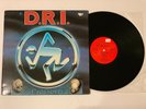 D.R.I. Crossover LP Vinyl 1st press + insert USA Death records 1987