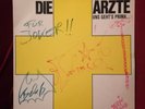 Die Ärzte Platte Vinyl Uns gehts prima DÄ Farin Urlaub Bela Rod Sahni Autogramme