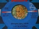 Intense Acid Psych Garage Freak Out 45 J.D. Blackfoot Epitaph For a Head HEAR