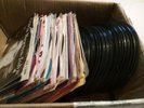 ***VINTAGE 45' RPM RECORD LOT-OVER 100 RECORDS IN ALL-50'S, 60S-SLEEVES--***
