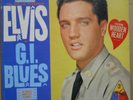 ELVIS PRESLEY G.I. BLUES LP LPM 2256 W/WOODEN HEART STICKER