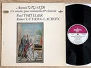 PAUL TORTELIER cello sonatas VIVALDI, VEYRON-LACROIX 1stPress ERATO STEREO MINT