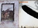 LED ZEPPELIN: 2 LP Lot; I; IV; Self-Titled; ZOSO
