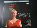 BARBARA RUSSELL SWING WITH ME LP RECORD VG++ STEREO