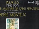 PHILIPS HI-FI STEREO COVER - DEBUSSY IMAGES / MARTYRE DE SAINT SEBASTIAN MONTEUX