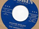 THE DEBONAIRES / In The Rain - Spanish Harlem / TOBIN KX 340 (US)