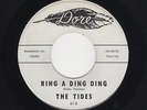 '61 W Coast R&B/DooWop TIDES Ring a Ding Ding/Chicken Spaceman DORE M- DJ HEAR