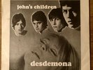 JOHN'S CHILDREN DESDEMONA UK 1ST PRESS TRACK 45 PICTURE SLEEVE MARC BOLAN 1967